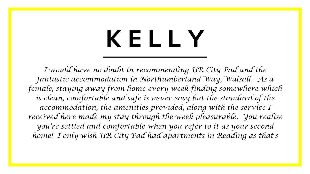 Ur City Pad - Regent Wharf Walsall Exterior photo